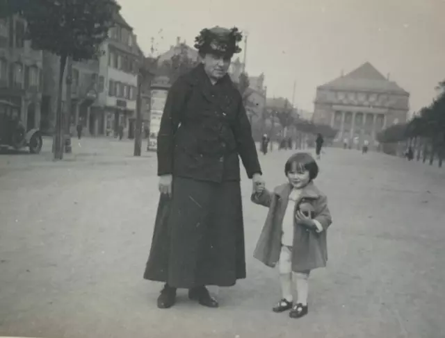 Ancienne Photographie Strasbourg Place Broglie Vers 1930 (24)