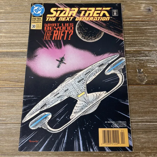 Star Trek the Next Generation 1989 series # 30 UPC code good comic book