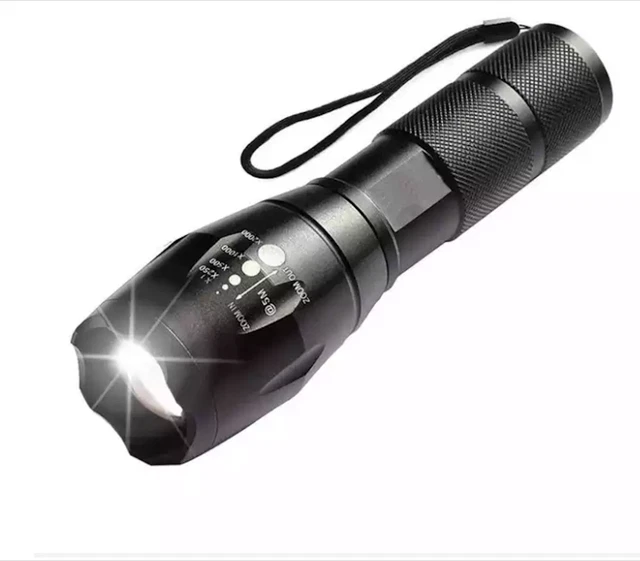 Super Bright Tactical Military LED Flashlight flash light 2000 Lumen 10000 LUX!