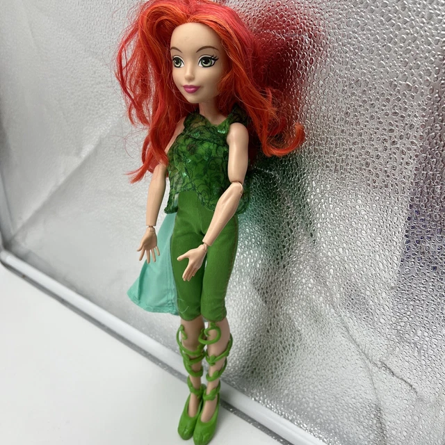 DC SUPER HERO Girls Poison Ivy 12" Poseable Doll Action Figure 2015