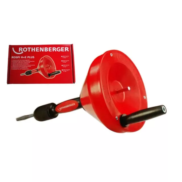 Rothenberger Hand/Elektro Rohrreinigungsgerät Rospi H + E Plus - 72095