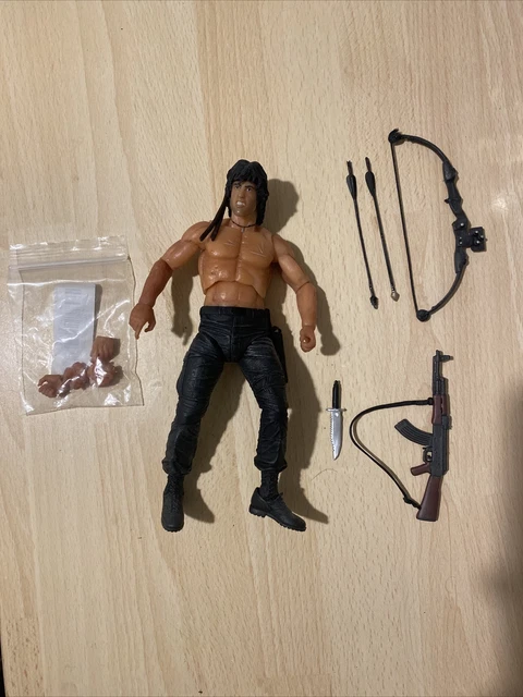 NECA RAMBO II John Rambo SDCC exclusive version Sylvester Stallone ...