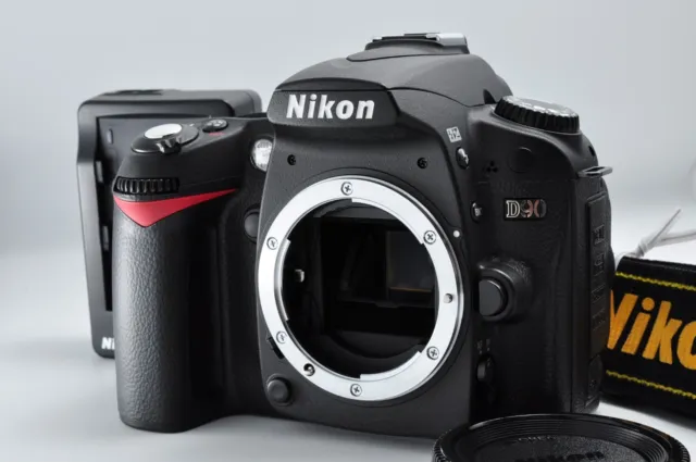 Nikon D90 12.3MP Digital SLR Camera Body Black From Japan Shutter Count 10,083