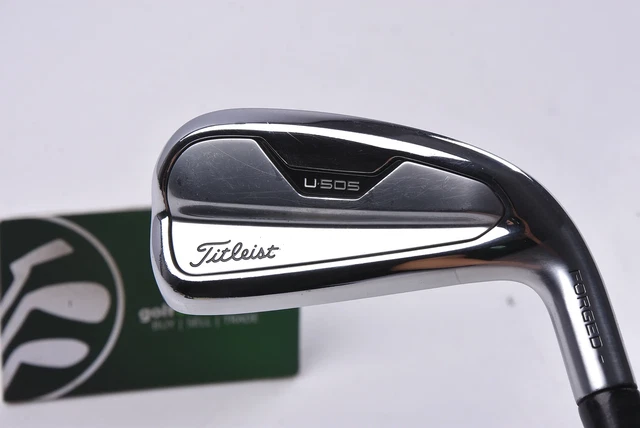 Titleist U505 #2 Eisen/18 Grad/Steiff Flex Hzrdus Rauch schwarz RDX 80 Schaft
