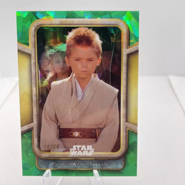 2024 TOPPS STAR Wars Sapphire Phantom Menace Padawan Anakin Skywalker