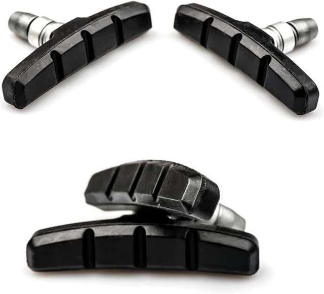 COYUN 4 Paar V-Brake Bremsbeläge - 70mm Symmetrische Fahrradbremsklötze | Kompatibel Mit Shimano, Tektro