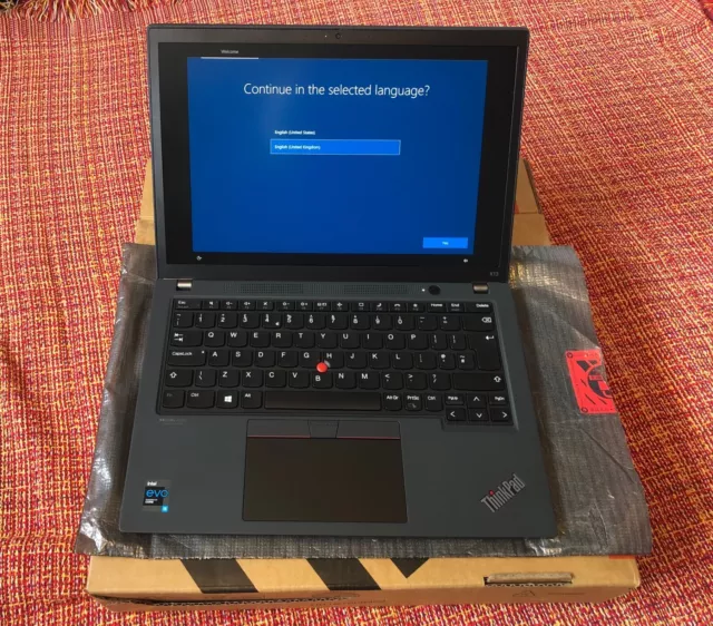 Lenovo ThinkPad X13 Gen 2 Laptop 16Gb 256Gb SSD - Brand New & Warranty July 2024