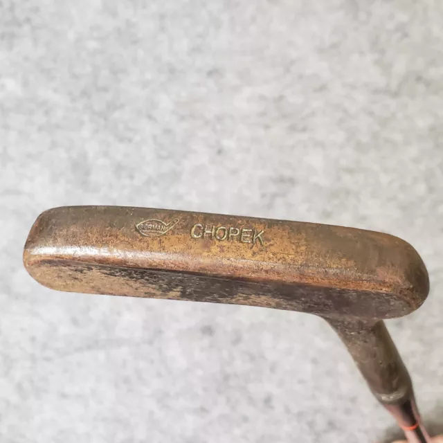 Vintage Gorman Chopek Putter 34" Brass head?