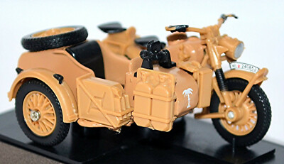 Cararama BMW R-25/3 Con Carrozza Tiro 1953-56 Nero 1:43 Cararama 