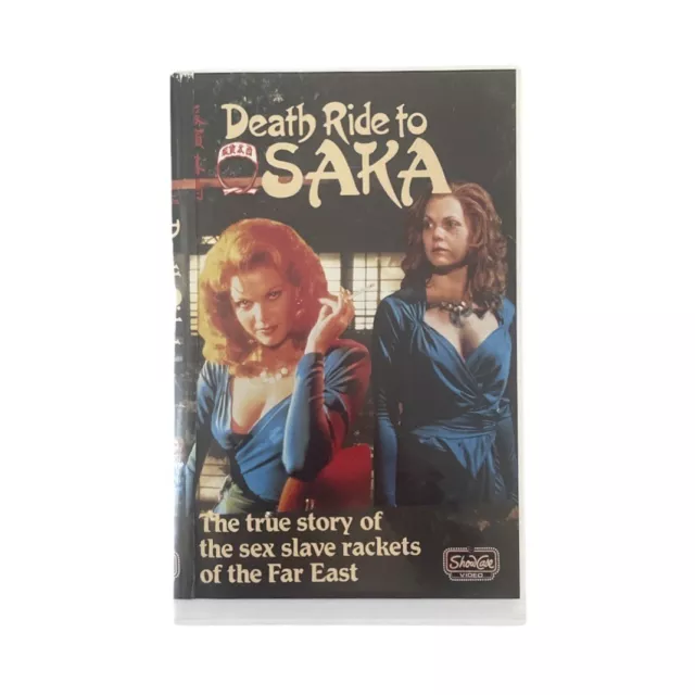 DEATH RIDE TO OSAKA (1983) - RARE Australian VHS Video Cult Drama