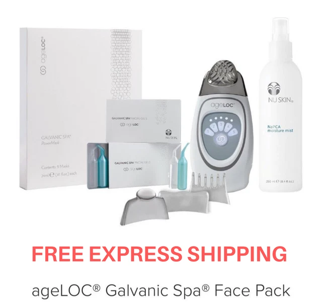 NEW EDITION!! NU Skin ageLOC Galvanic Spa III System For HEAD TO TOE