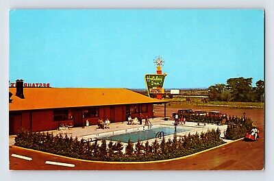 Postcard Missouri Kansas City MO Holiday Inn Highway 50 1960s Unposted Chrome