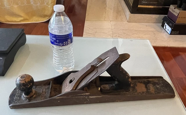 Vintage Stanley Bailey No. 6 18” Corrugated Wood Plane - Made In USA