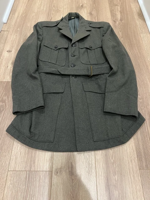 vintage-40s-ww2-us-marine-corps-military-wool-trench-coat-jacket-38