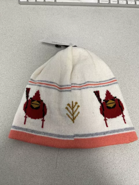 Smartwool "Charley Harper Cardinal Hat" Baby Winter Beanie 12 months Snow Ski 2