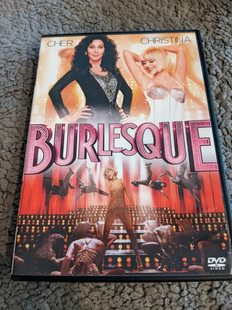 Burlesque (DVD, 2010) Cher Christina Aguilera Pre owned