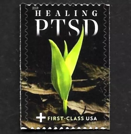 Healing Ptsd Us# B7 Post Traumatic Stress Semi-Postal Mnhvf Single Forever Stamp