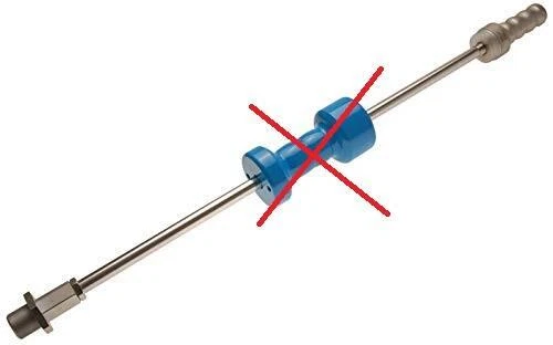 BGS 7772-2 Martello scorrevole per rigonfiamento lunghezza 930 mm