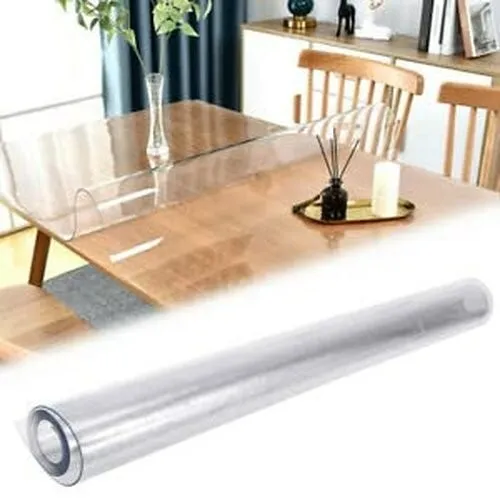 Tovaglia 2mm tovaglia pellicola protettiva trasparente protezione tavolo  PVC 160x90cm