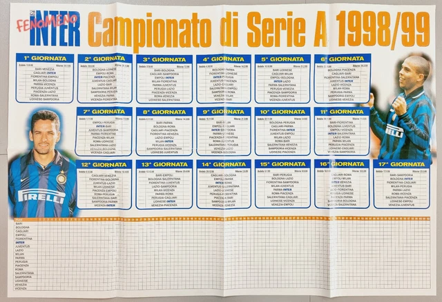 Poster Taribo West – Avec Autographe Imprimé, Phénomène Inter Milan, Original