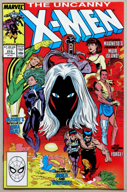 Uncanny X-Men #253 Vol 1 - Marvel Comics - Chris Claremont - Marc Silvestri