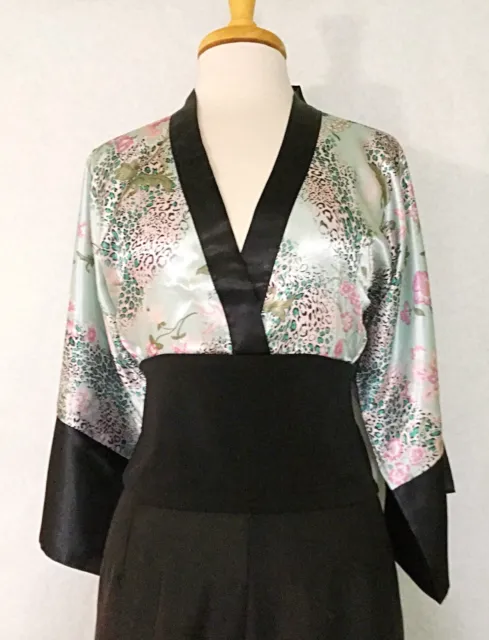 Asian Chinese Japanese Women Kimono Butterfly Style Silk Fashion Jacket Top