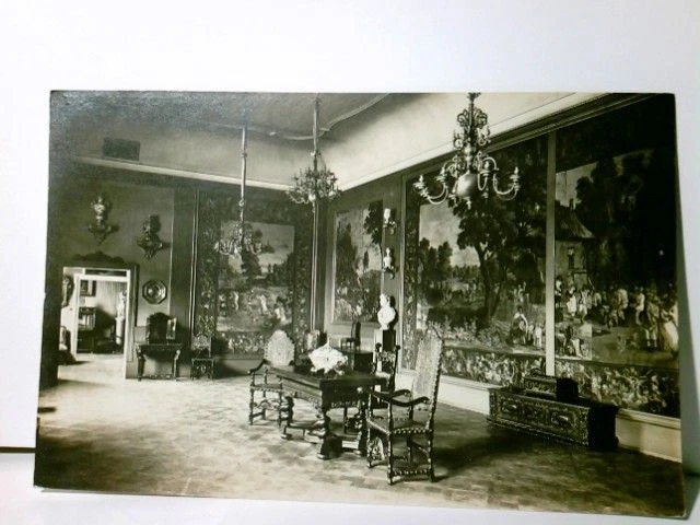 Staatl. Kunstgewerbemuseum Dresden - A. Barocksaal. Alte Ansichtskarte / Postkar