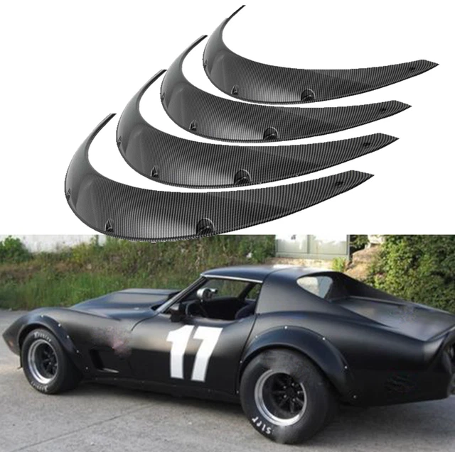 FENDER FLARES WIDE Body Kit Wheel Arches For Chevrolet Corvette C3 C4