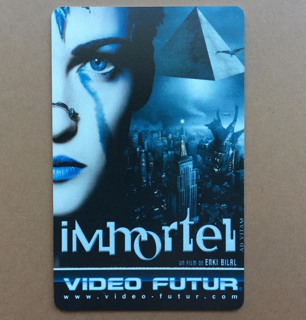 FILM IMMORTEL AD VITAM Carte VIDÉO FUTUR 264 Enki Bilal Movie Card  Collector EUR 5,00 - PicClick FR