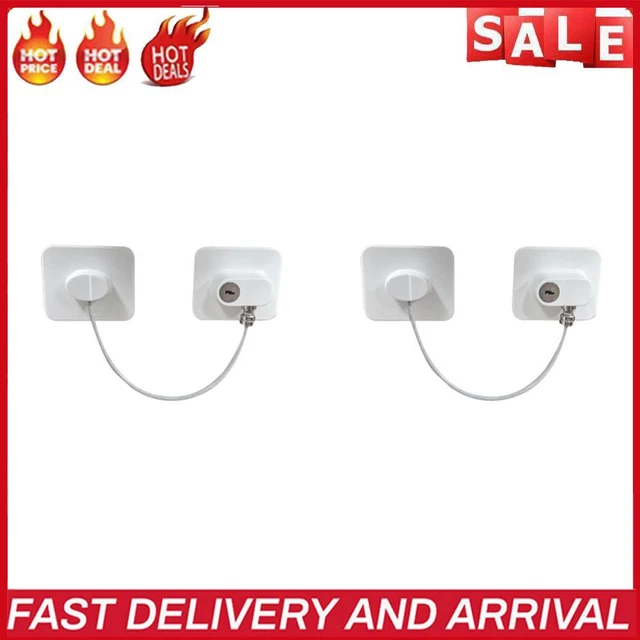 Universal Door Limiter Aluminum Alloy Door Lock for Child Kids Protective Device