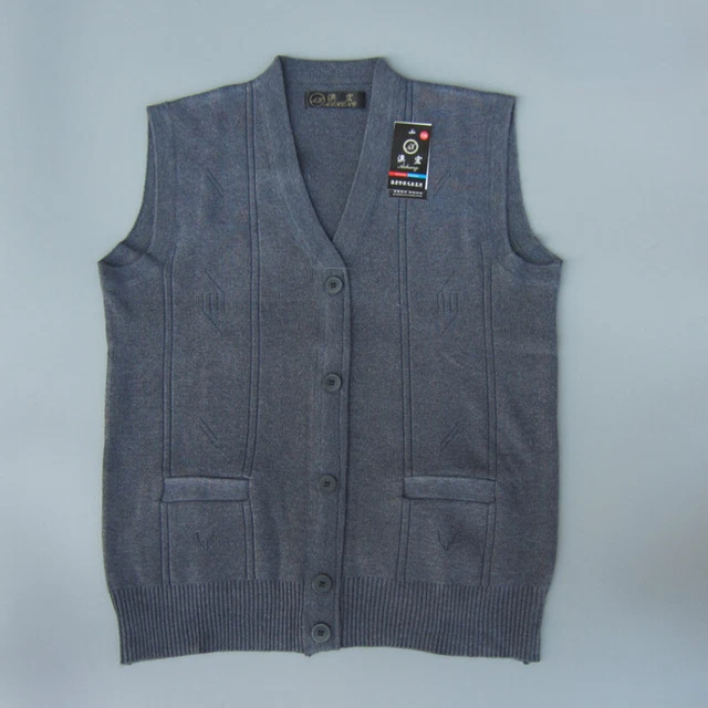 Gilet Zippé Homme - Polaire Doublée, Col Montant, Style Casual Automne/Hiver