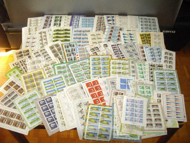 Box Federal 10er-Bögen Sheetlets Postmarked 100 Pcs. (Mini Sheets)(#80497)