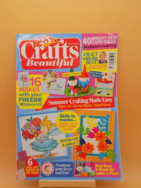 Crafts Beautiful Magazine - Issue 320 - July 2018 - Very Good Condition