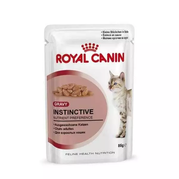 Royal Canin Frischebeutel Instinctive Sauce in Sosse MP 12 x 85g (35,20€/kg)