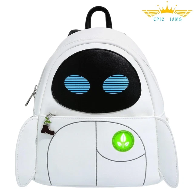 LOUNGEFLY DISNEY PIXAR WALLE EVE Figural Mini Backpack New £142.30