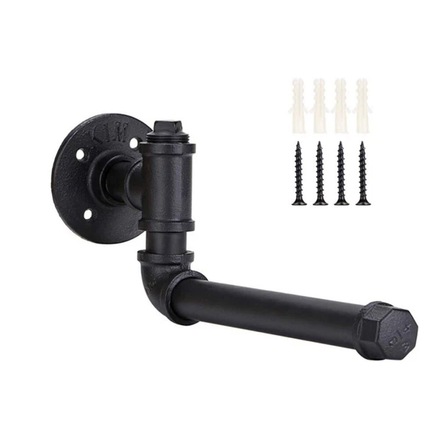 1 pieza Simple Storage Holder toallero tela estante de cocina (negro)