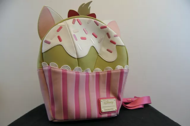 Loungefly Disney Aristocats 'Marie' Cupcake Mini Backpack/Rucksack, Leather