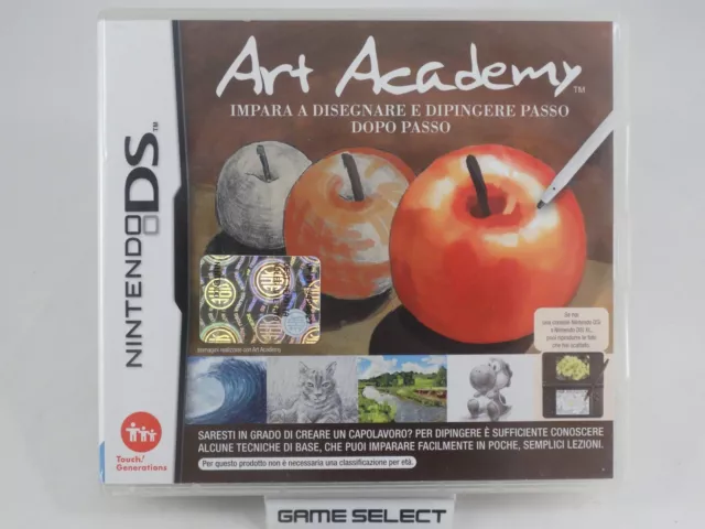 ART ACADEMY NINTENDO DS DSi 2DS 3DS NDS PAL ITA ITALIANO ORIGINALE con MANUALE