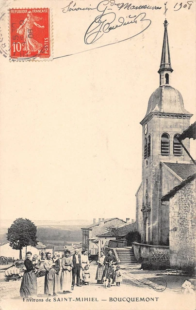 CPA 55 SURROUNDINGS DE SAINT MIHIEL BOUCQUQUEMONT (cpa not common