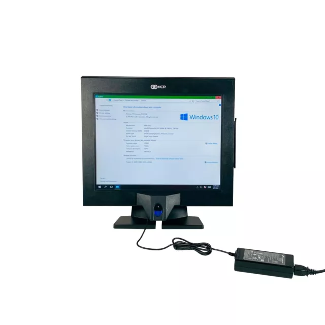 NCR POS Touch Terminal Windows 10 w/ AC Adapter Fully Tested Ready For Work