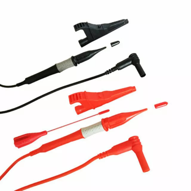 Megger Black & Red Test Lead Set With Probes & Clips - Multimeters AVO210-AVO410