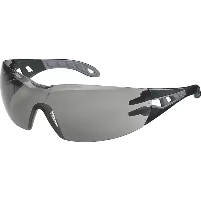 Uvex Pheos -  Filter Safety Glasses Black Grey