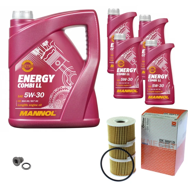 mahle-inspection-set-9-l-mannol-5w-30-energy-combi-ll-pour-opel-vivaro