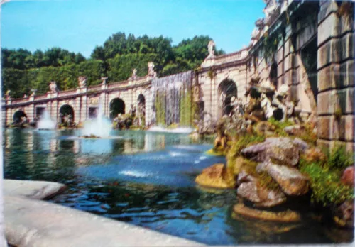 1980 CASERTA Parco Reale Grotta dei Venti