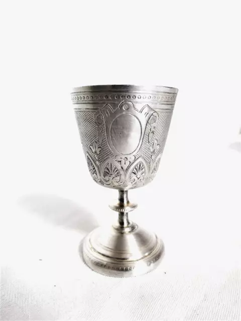 Antiker Eierbecher, Schnapsbecher 950 Silber aus Frankreich