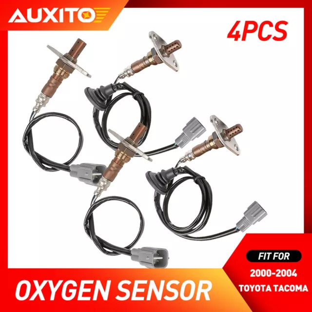 For Toyota Tacoma 2.7L 3.4L 2.4L 4pcs O2 Oxygen Sensor Upstream Downstream EAR E