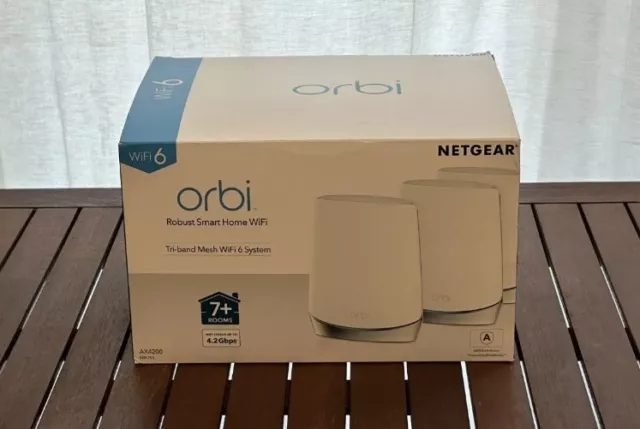 NETGEAR Orbi Mesh WiFi System WiFi RBR750 RBK753 *read*