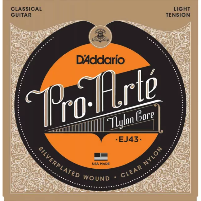 D'Addario EJ43 Pro Arte Light - Jeu de cordes guitare classique