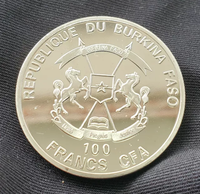 FIFA World Cup 2018 Silver Coin Euro 2024 Africa Pele Mascot Soccer Old Olympics 3