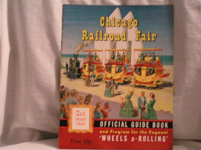 1949 2Nd Year Booklet For Chcago Railroad Fair